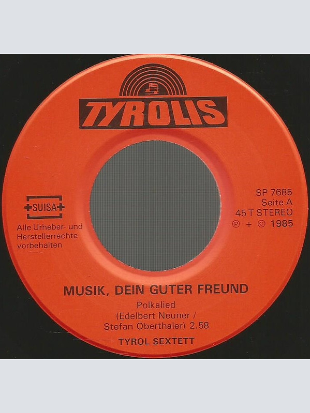 Vinyl / Tyrol Sextett - Musik, Dein Guter Freund