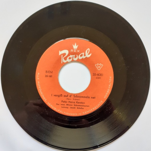 Vinyl / Peter Heinz Kersten - I vergiß auf'd Schrammeln net, Wenn ich mit dir bin