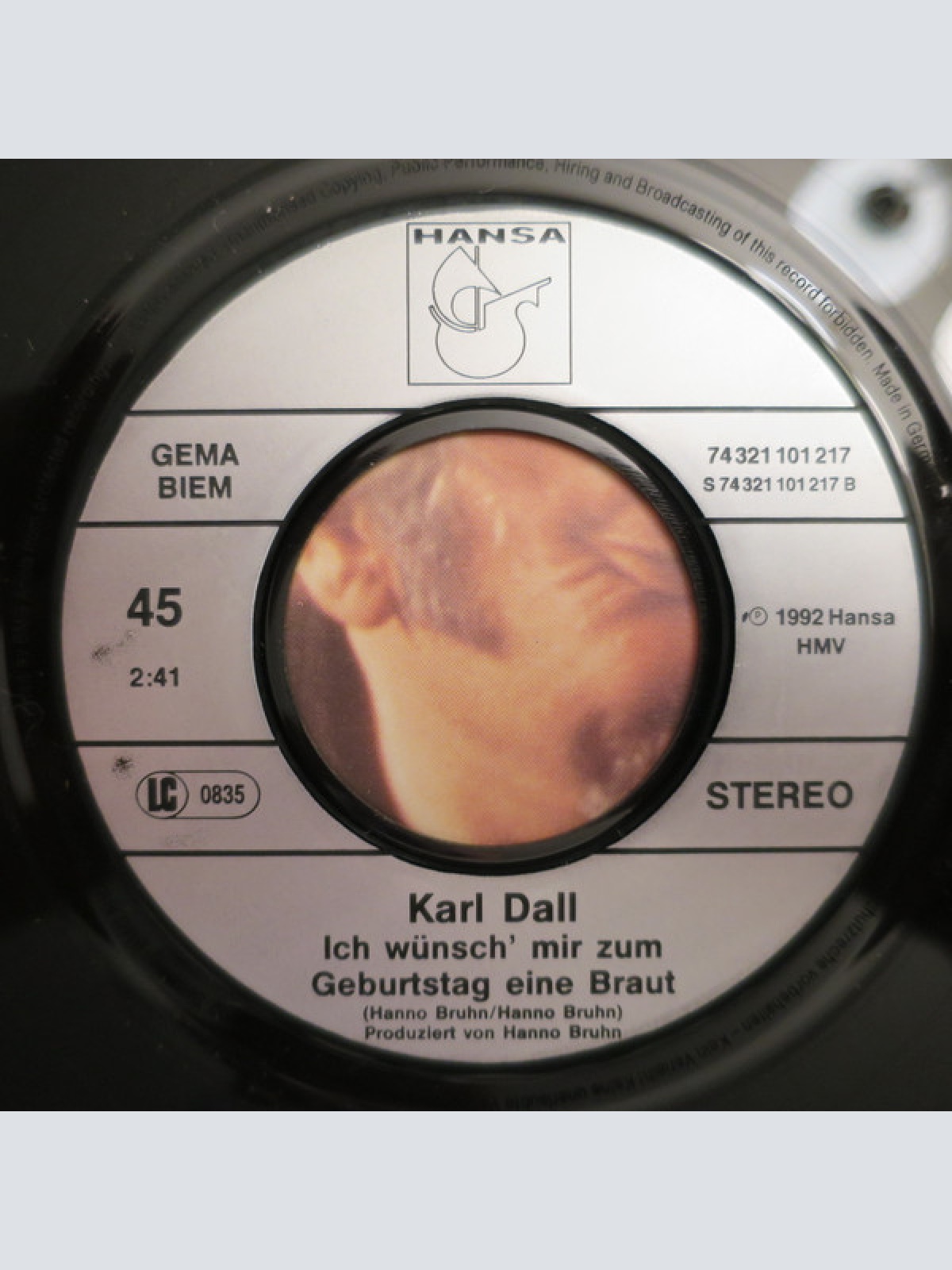 Vinyl / Karl Dall - Mir Fällt Immer Was Runter