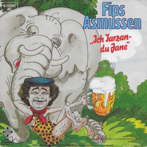Vinyl / Fips Asmussen - Ich Tarzan - Du Jane