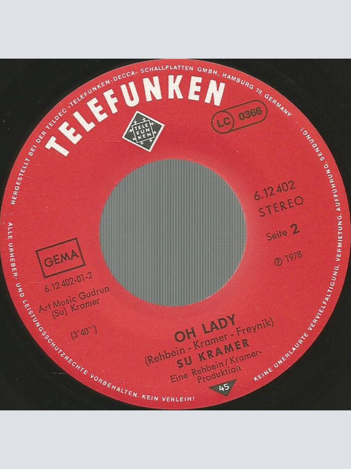 Vinyl / Su Kramer - Nachts In Manhattan