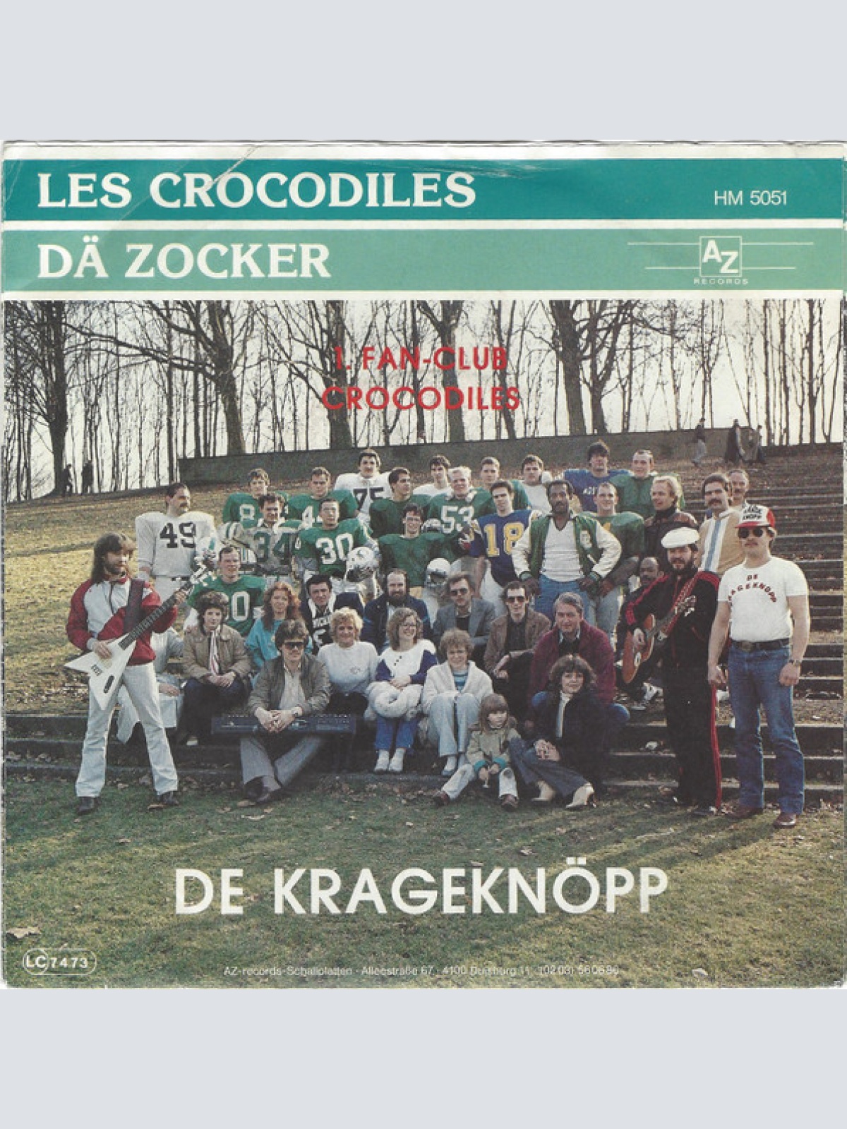 Vinyl / De Krageknöpp - Les Crocodiles