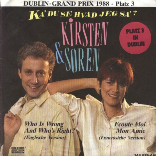 Vinyl / Kirsten & Søren - Who Is Wrong And Who's Right? (Englische Version)