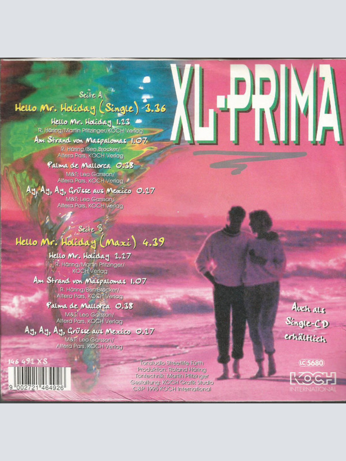 Vinyl / XL-Prima - Hello Mr. Holiday