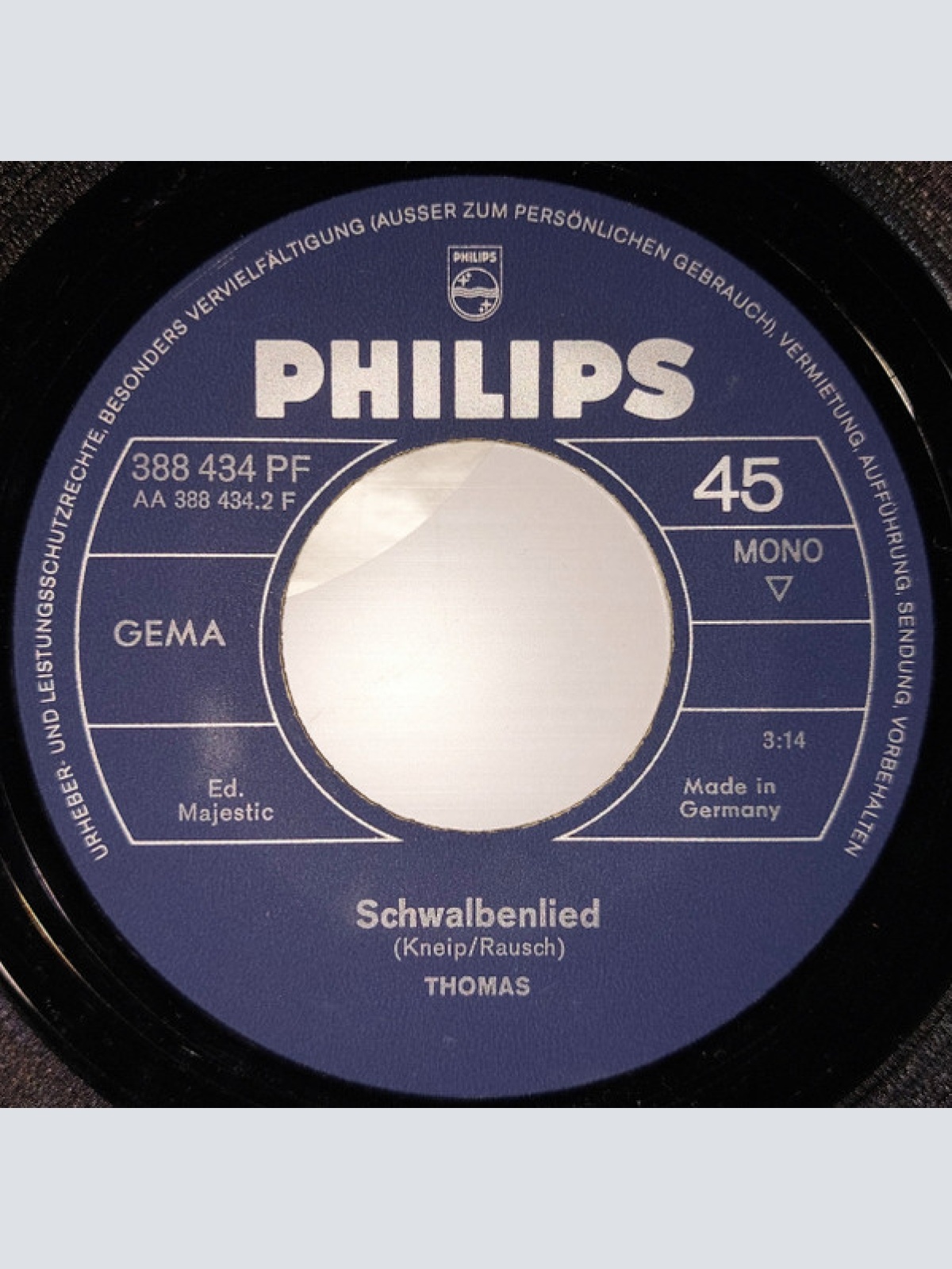 Vinyl / Thomas (86) - Oma So Lieb
