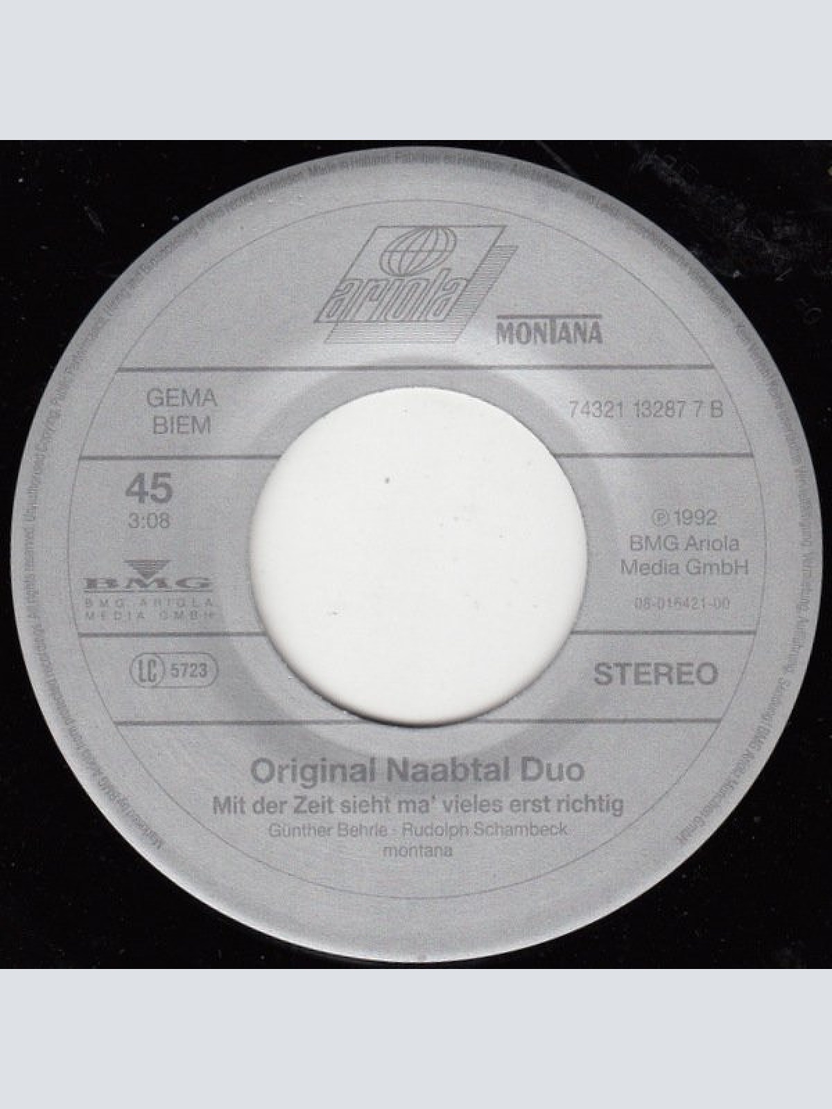 Vinyl / Original Naabtal Duo - Wenn Der Himmel Tränen Weint