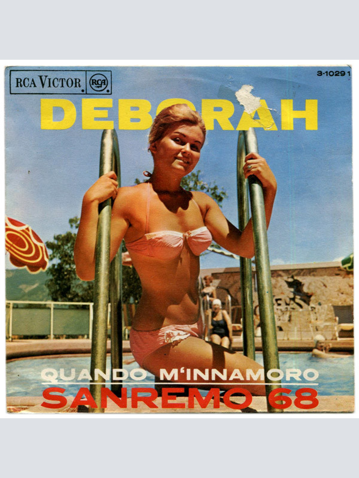 Vinyl / Filippo Di Bari / Anna Rita Canevazzi - Deborah (SanRemo 68)