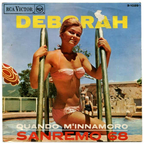 Vinyl / Filippo Di Bari / Anna Rita Canevazzi - Deborah (SanRemo 68)