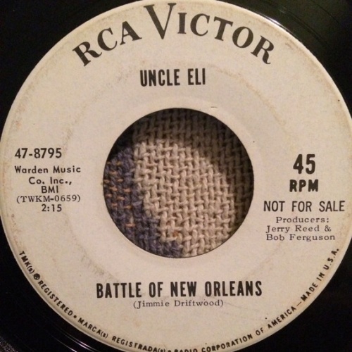Vinyl / Uncle Eli - Battle Of New Orleans / This Gun