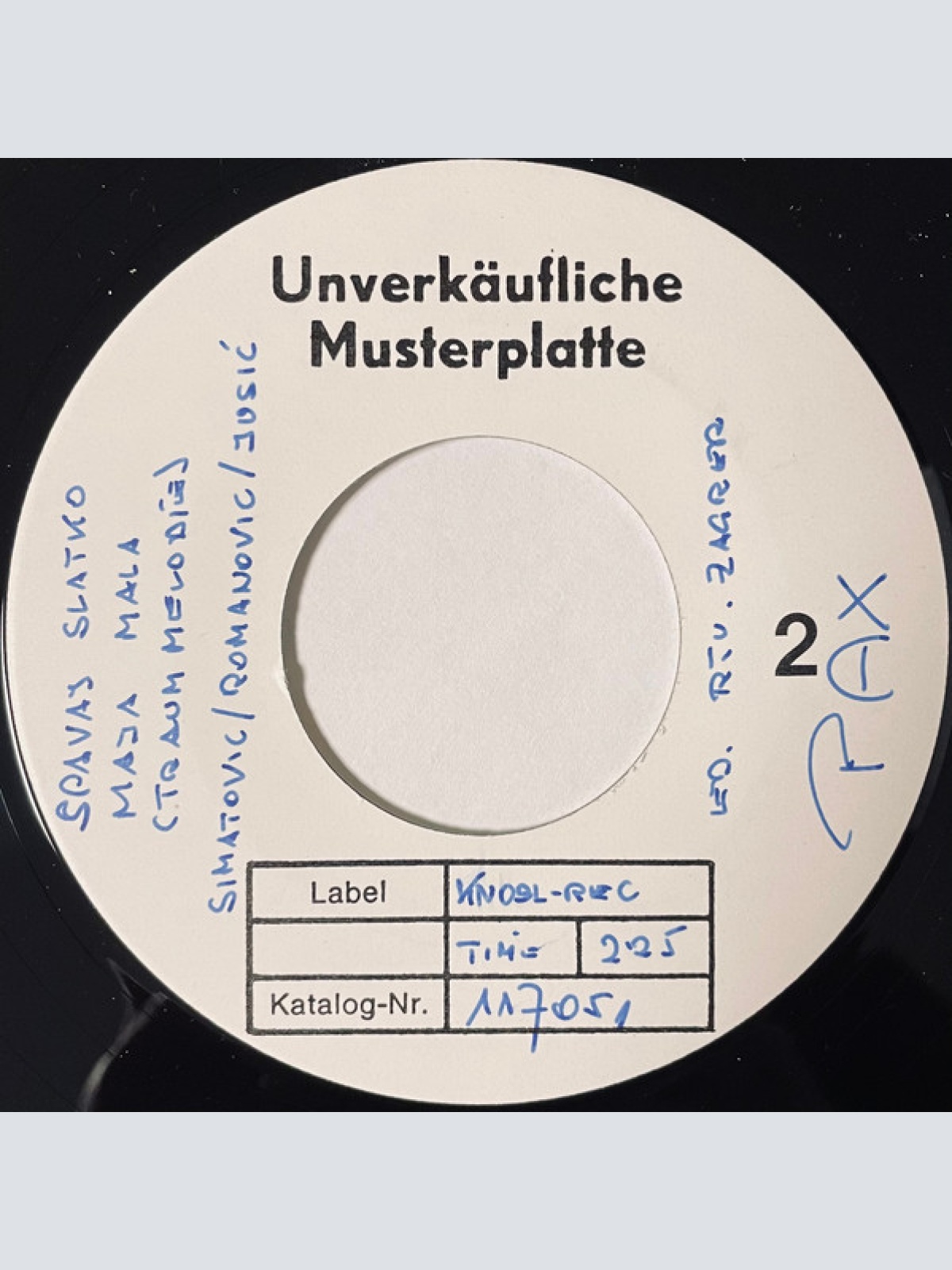 Vinyl / Pax (18) - Der Sonne Entgegen…