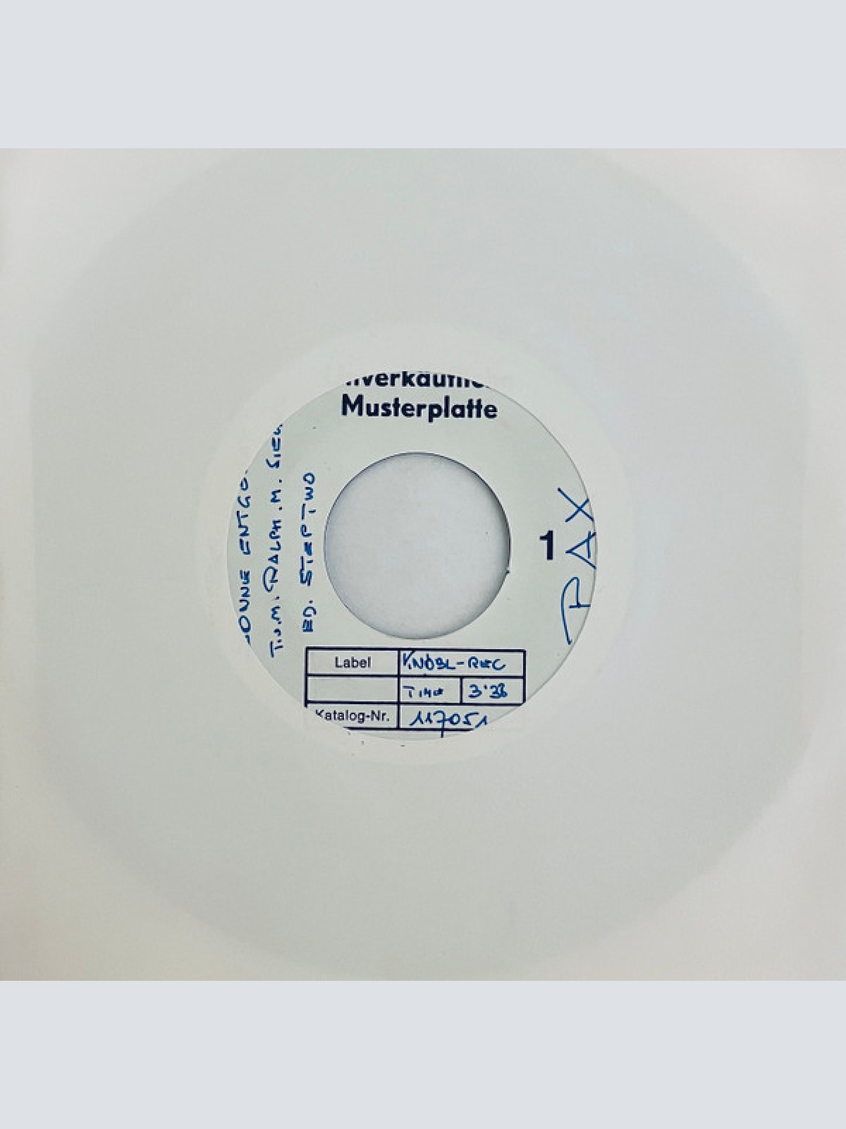 Vinyl / Pax (18) - Der Sonne Entgegen…