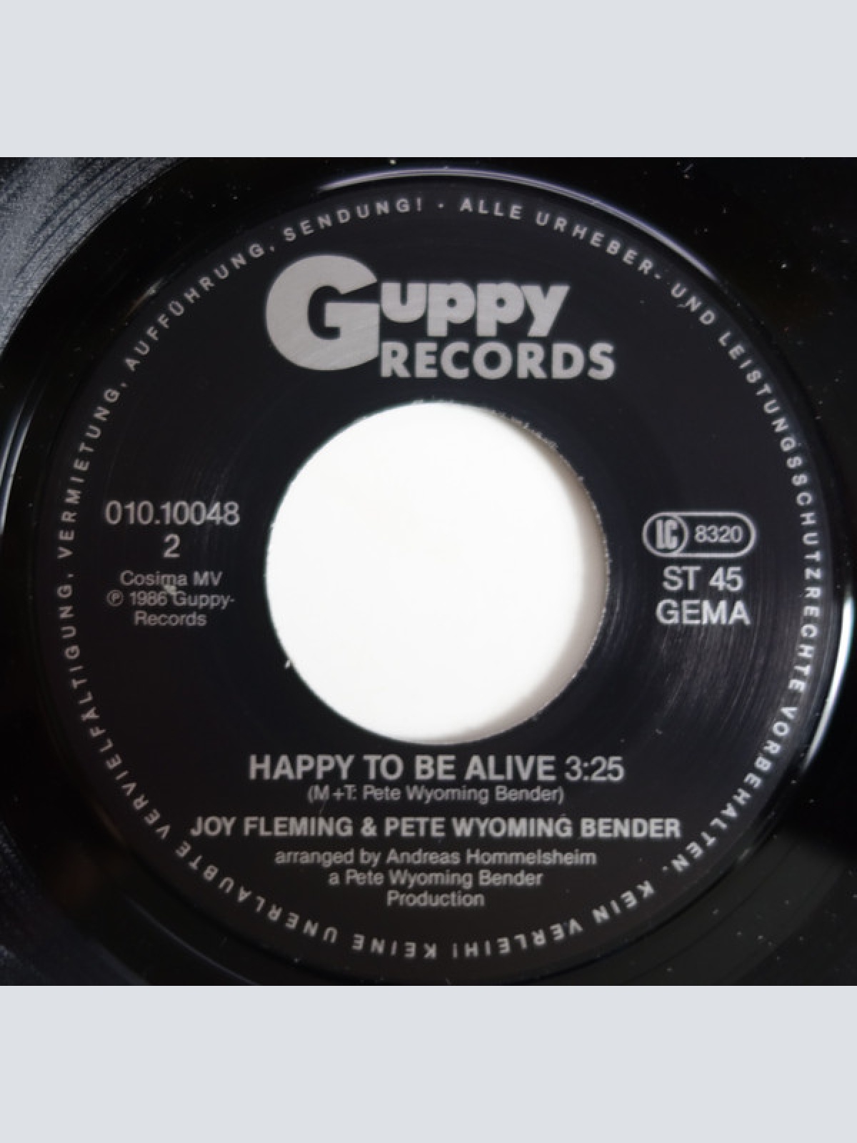 Vinyl / Joy Fleming & Pete Wyoming Bender - The Two Of Us