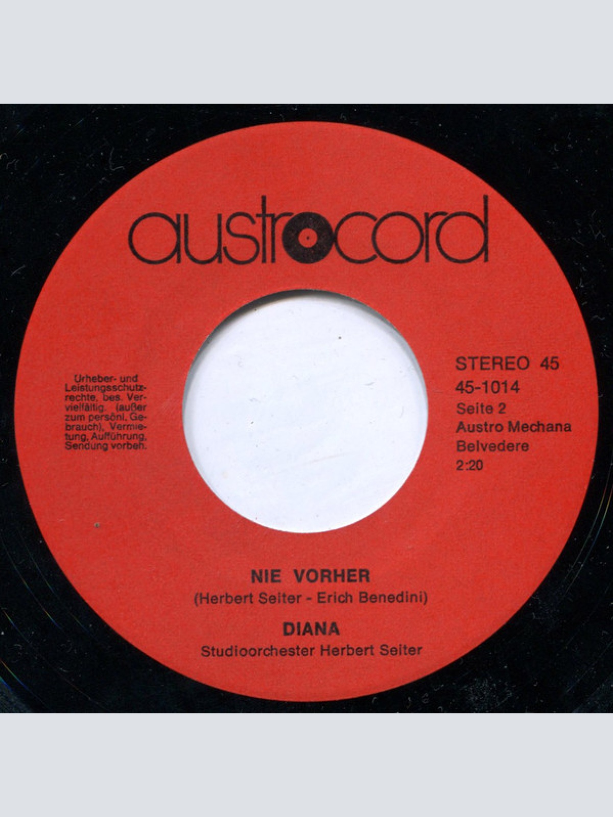 Vinyl / Diana* - Musik Zum Träumen