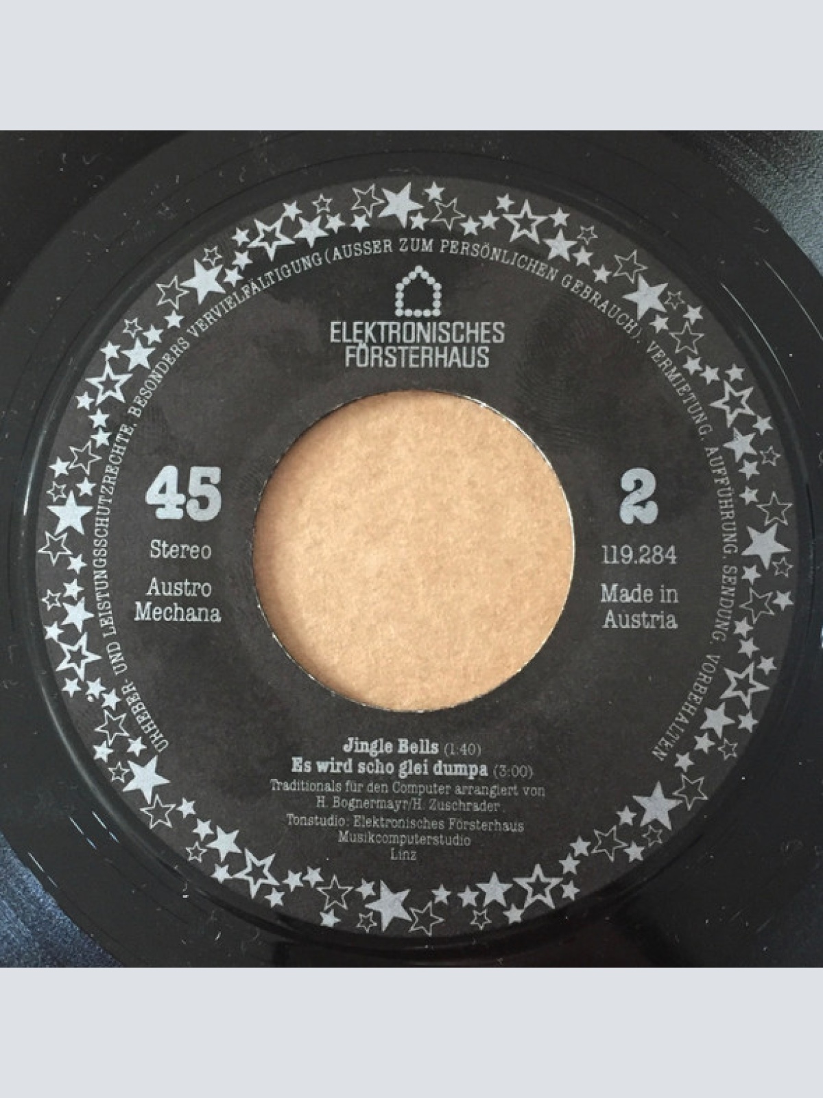 Vinyl / Hubert Bognermayr, Harald Zuschrader und Klaus Pruenster* - Heller Die Glocken Nie Klangen