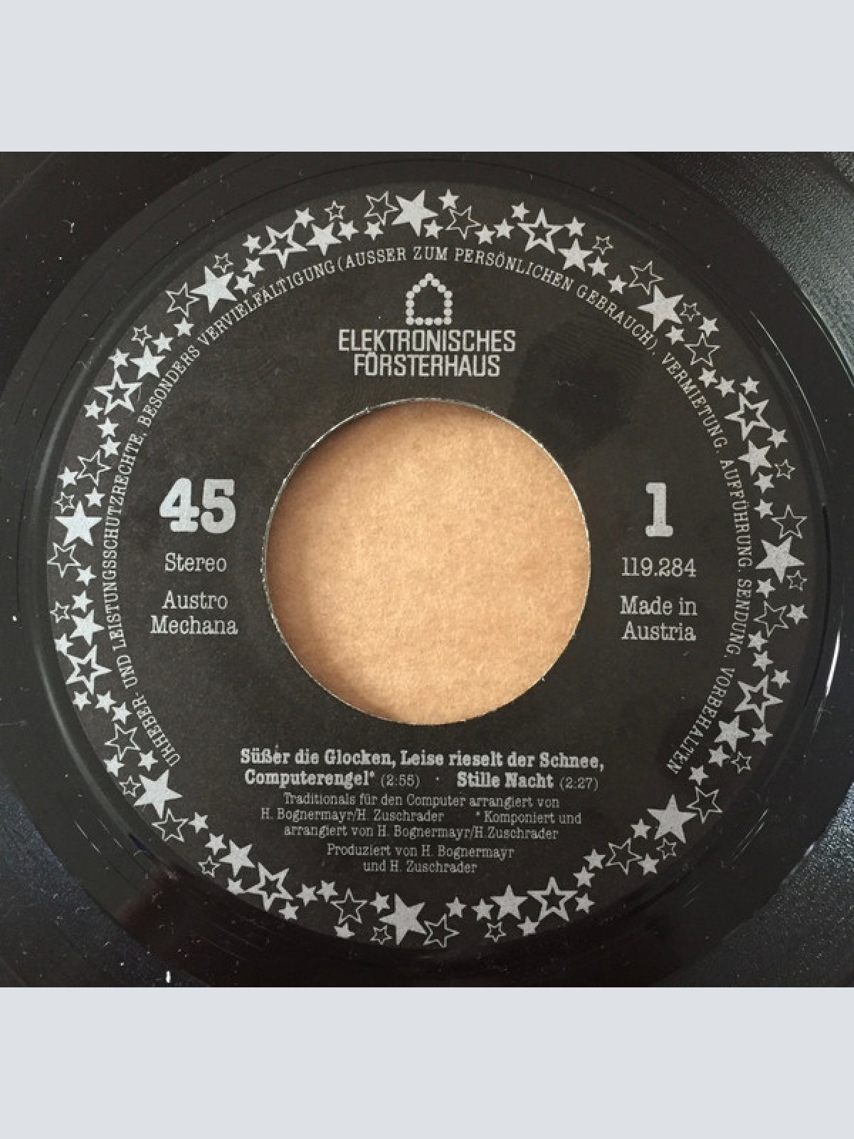 Vinyl / Hubert Bognermayr, Harald Zuschrader und Klaus Pruenster* - Heller Die Glocken Nie Klangen