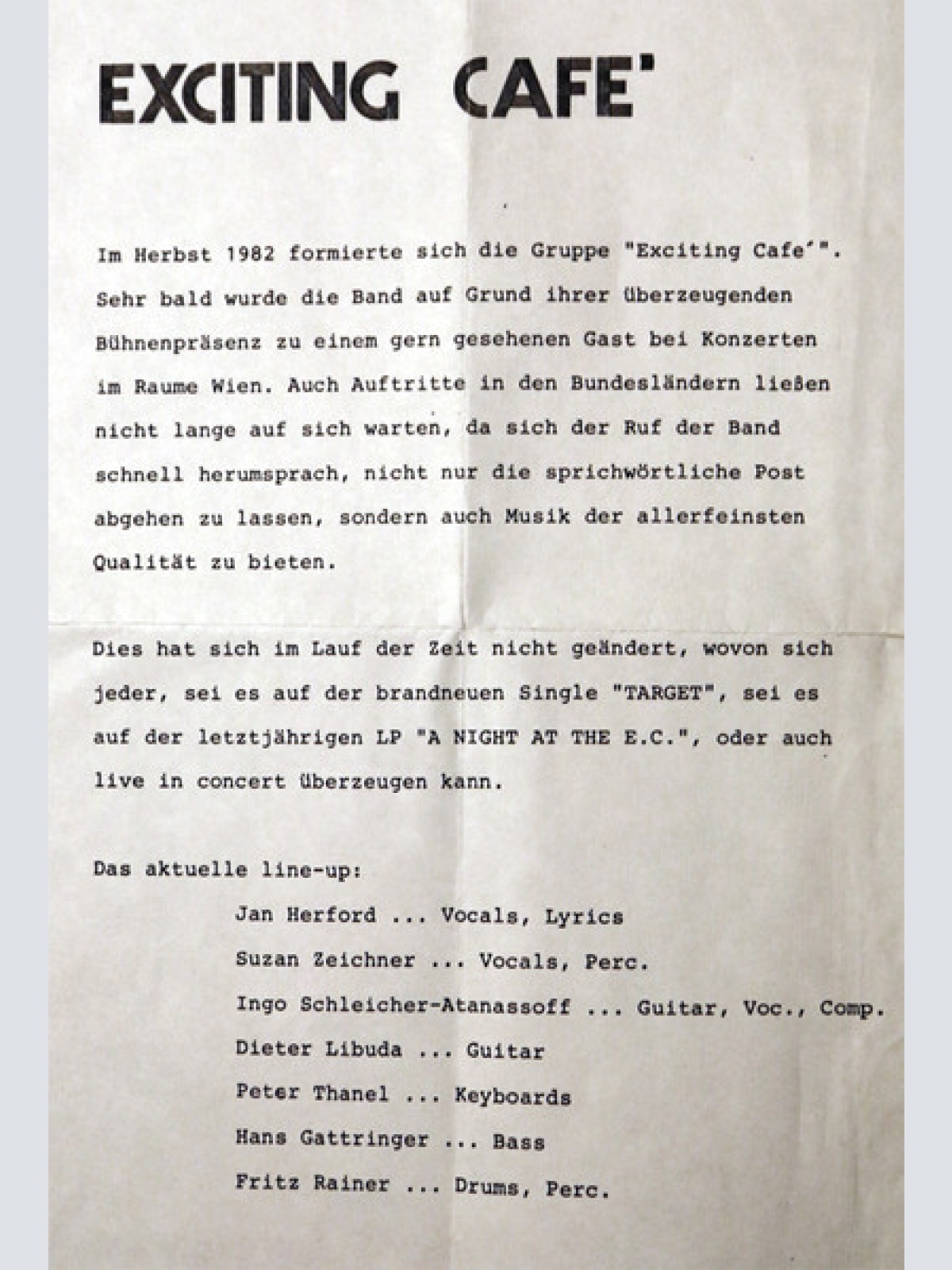 Vinyl / Exciting Café* - Target