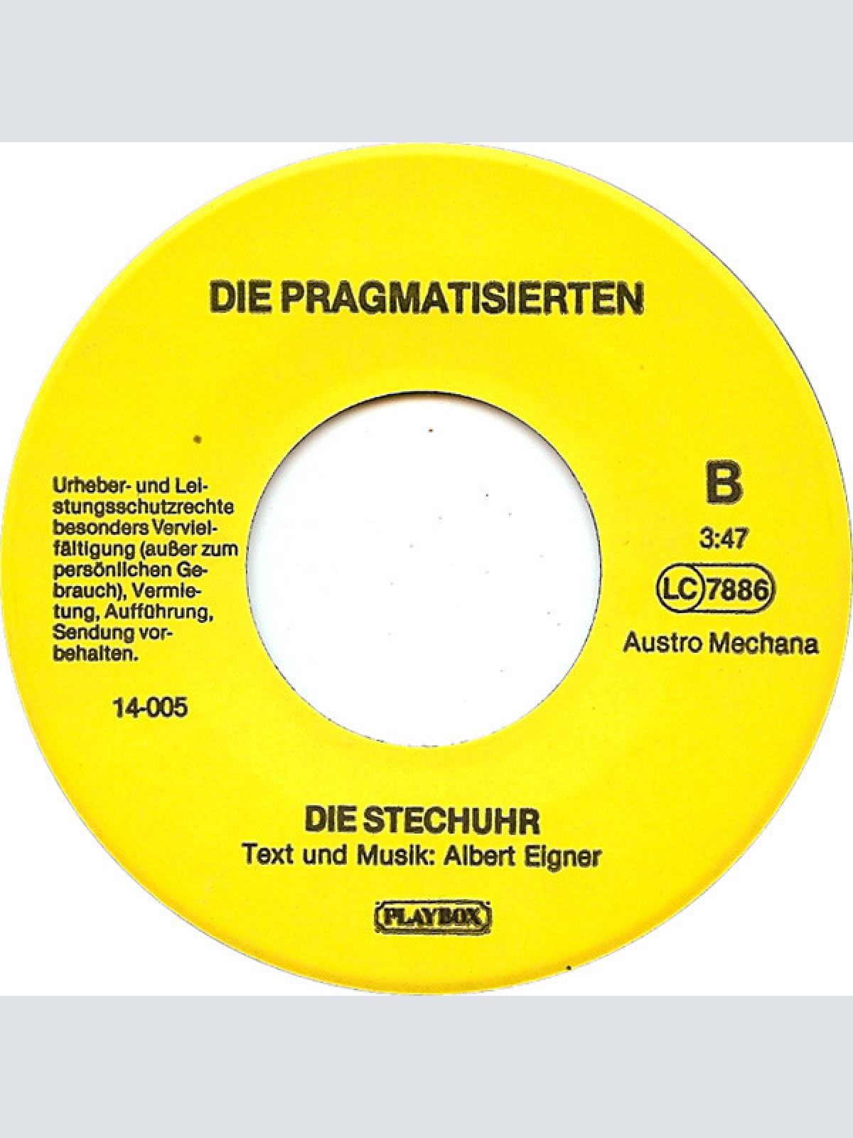 Vinyl / Die Pragmatisierten - Verkehrsberuhigt