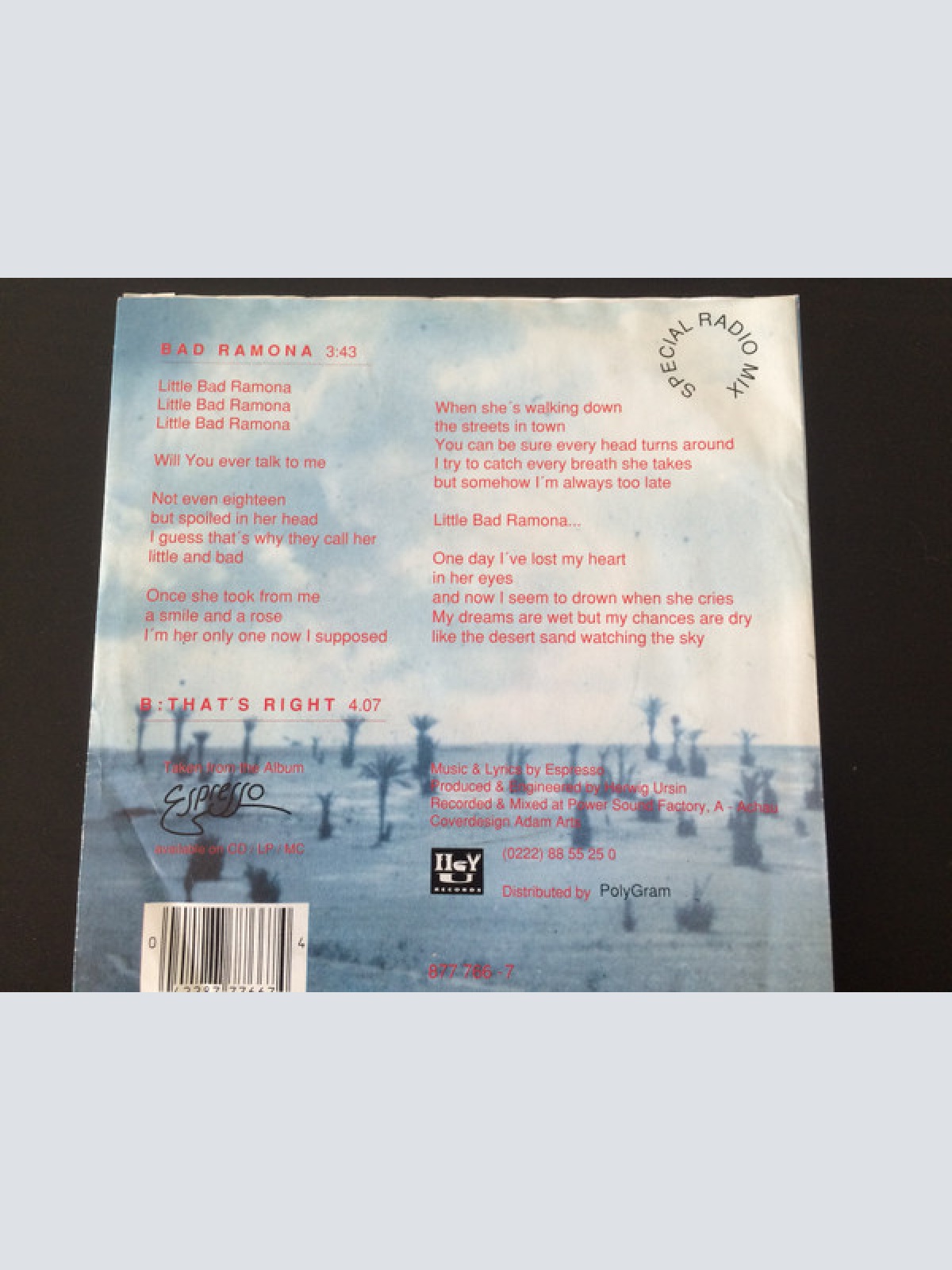 Vinyl / Espresso (2) - Bad Ramona