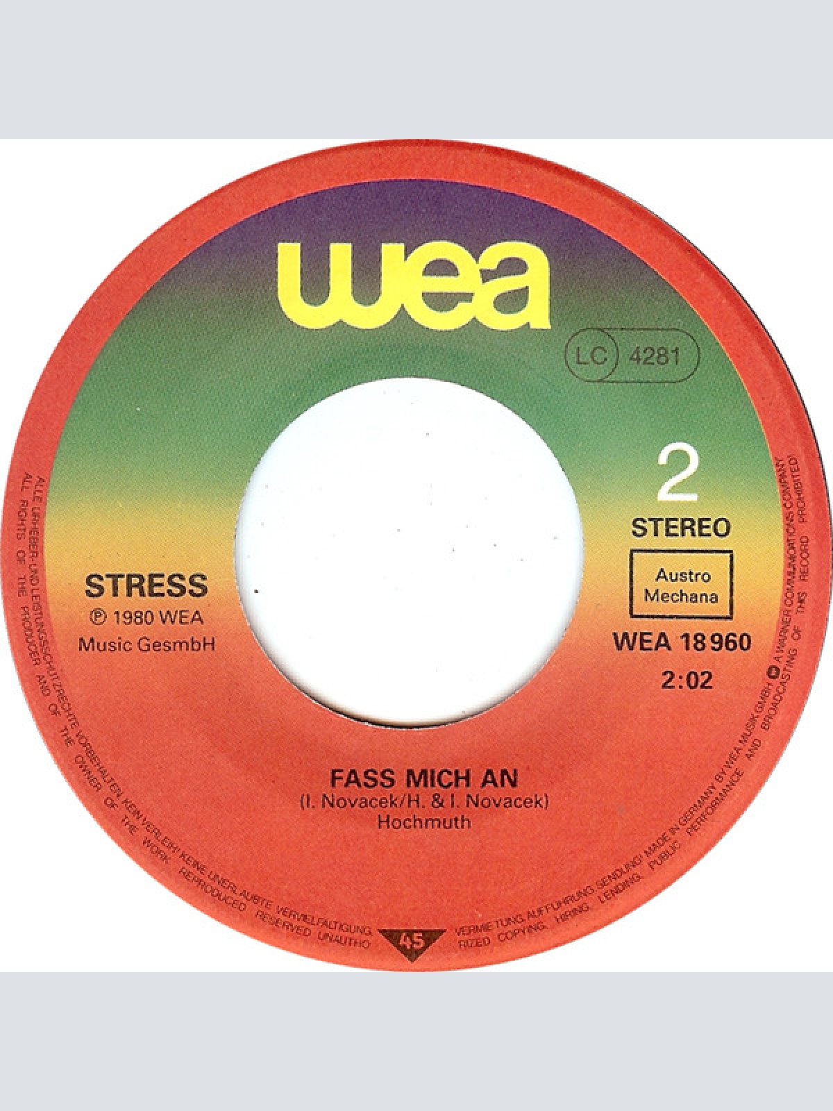 Vinyl / Stress (18) - Fetzenlaberl