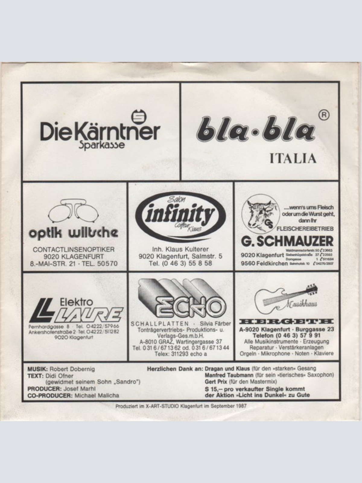 Vinyl / Robert Dobernig - Sorglos Und Frei