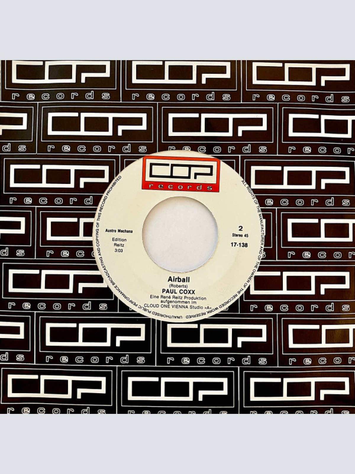 Vinyl / Paul Coxx - Frei Wie  Der Wind