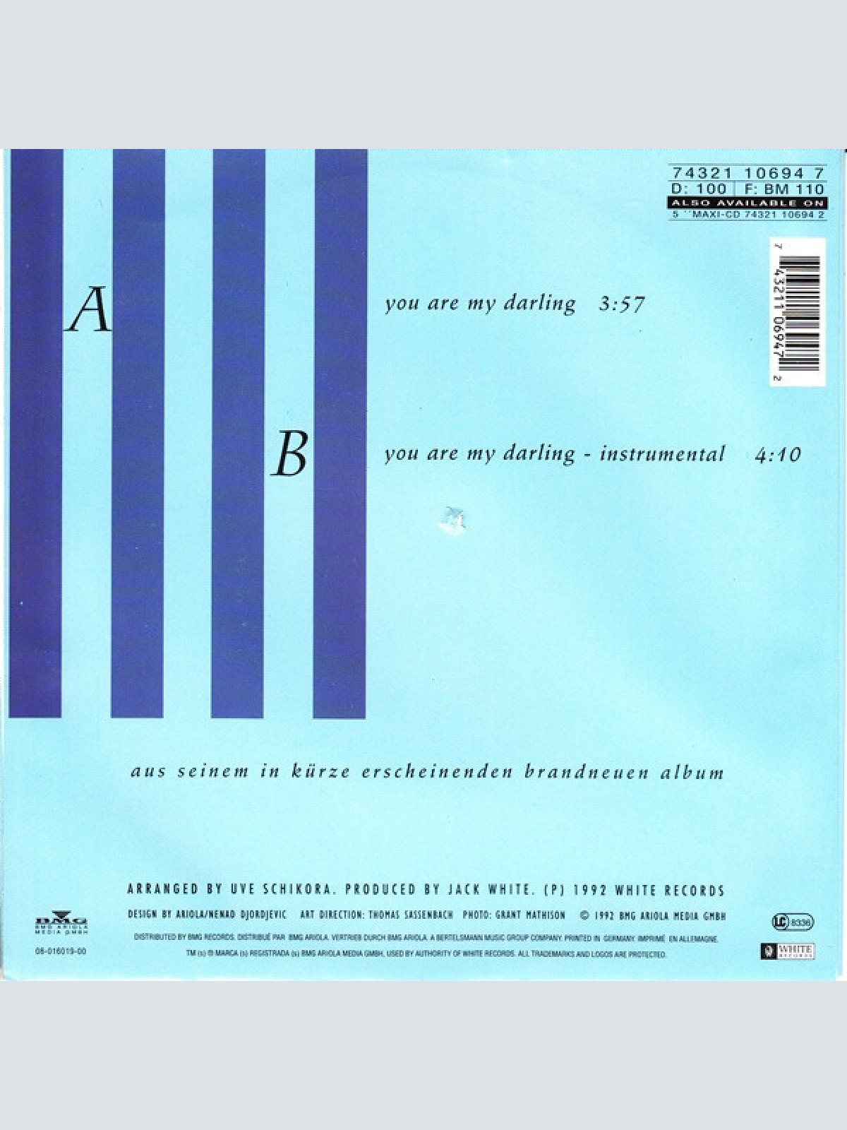 Vinyl / Tony Christie - You Are My Darling