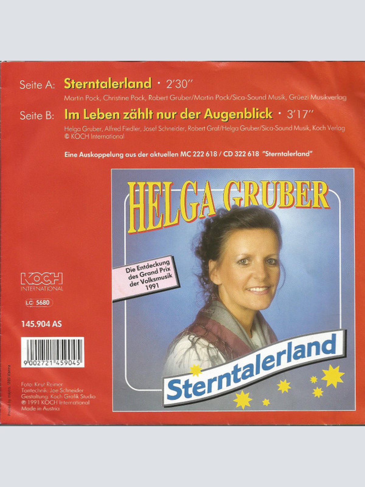 Vinyl / Helga Gruber - Sterntalerland