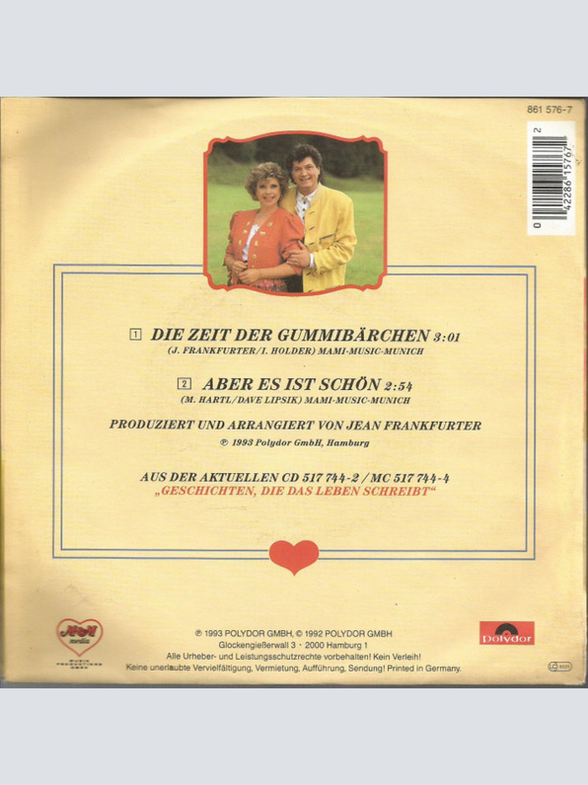 Vinyl / Marianne & Michael - Die Zeit Der Gummibärchen