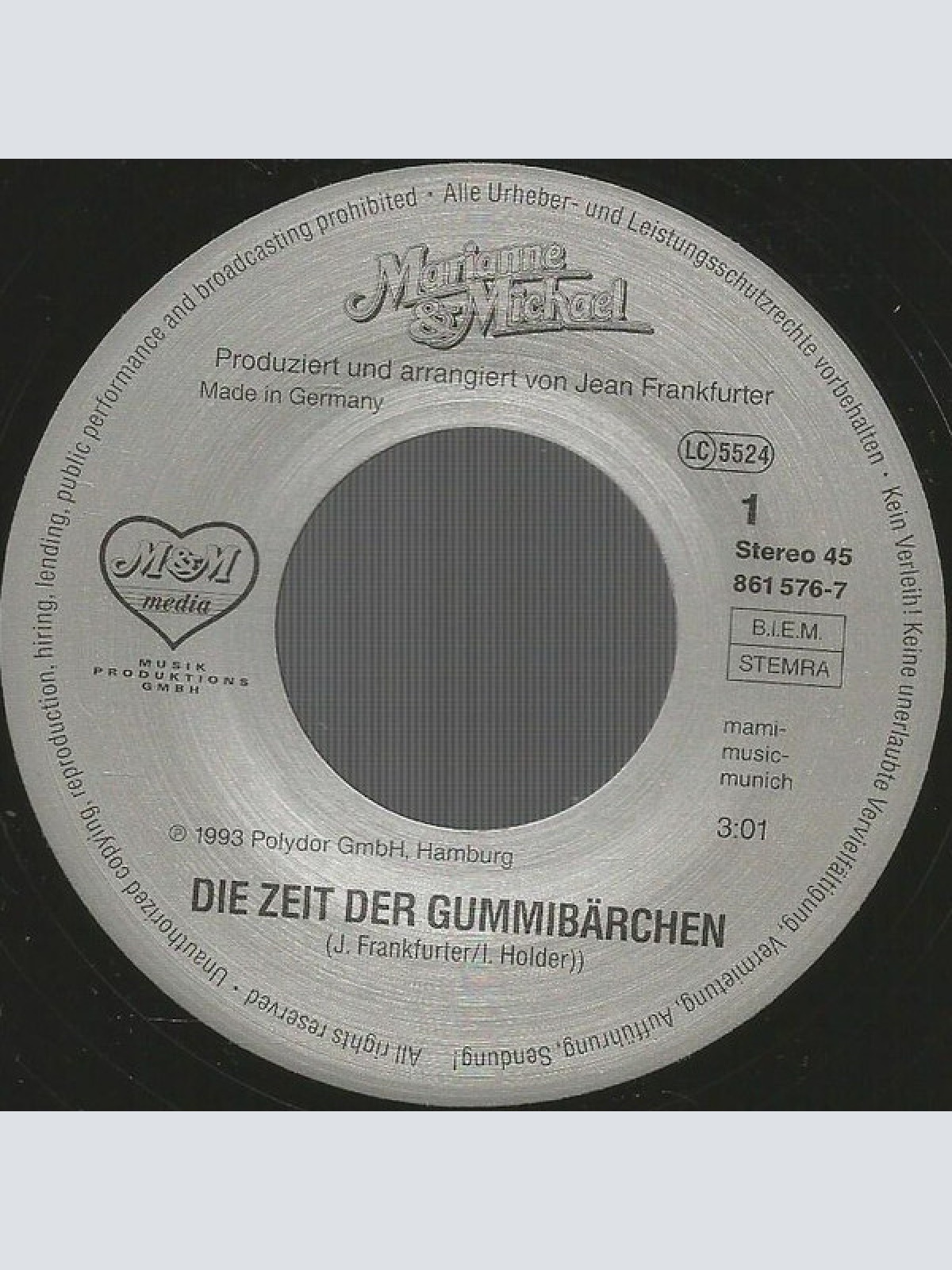 Vinyl / Marianne & Michael - Die Zeit Der Gummibärchen