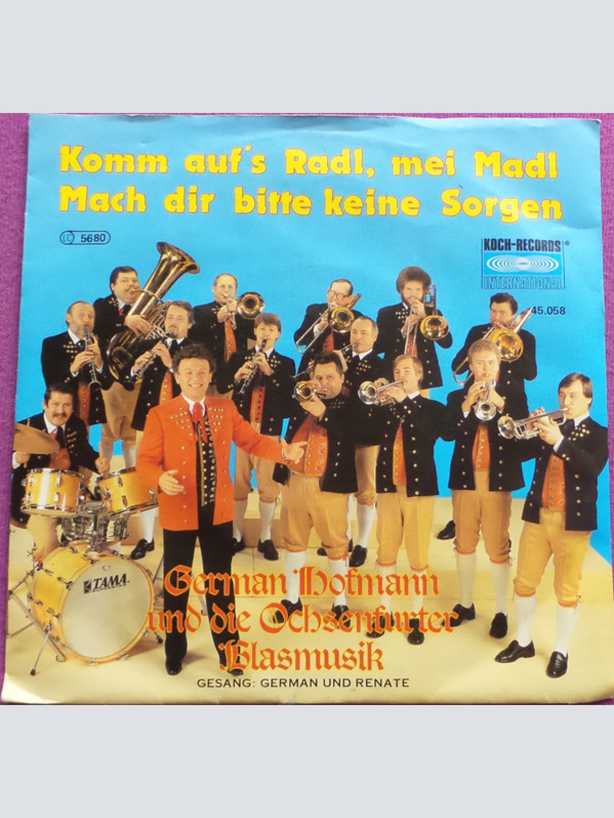Vinyl / German Hofmann Und Seine Original Ochsenfurter Blasmusik - Mach Dir Bitte Keine Sorgen
