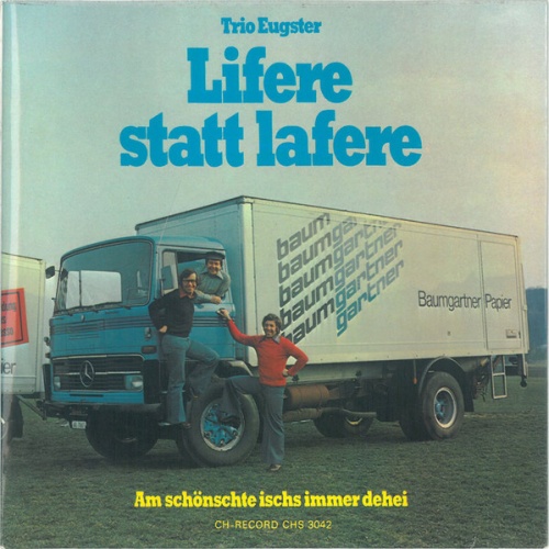 Vinyl / Trio Eugster - Lifere Statt Lafere