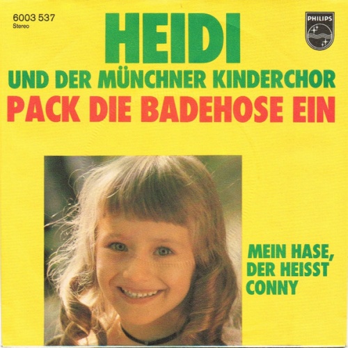 Vinyl / Heidi (20) Und Der Münchner Kinderchor - Pack Die Badehose Ein
