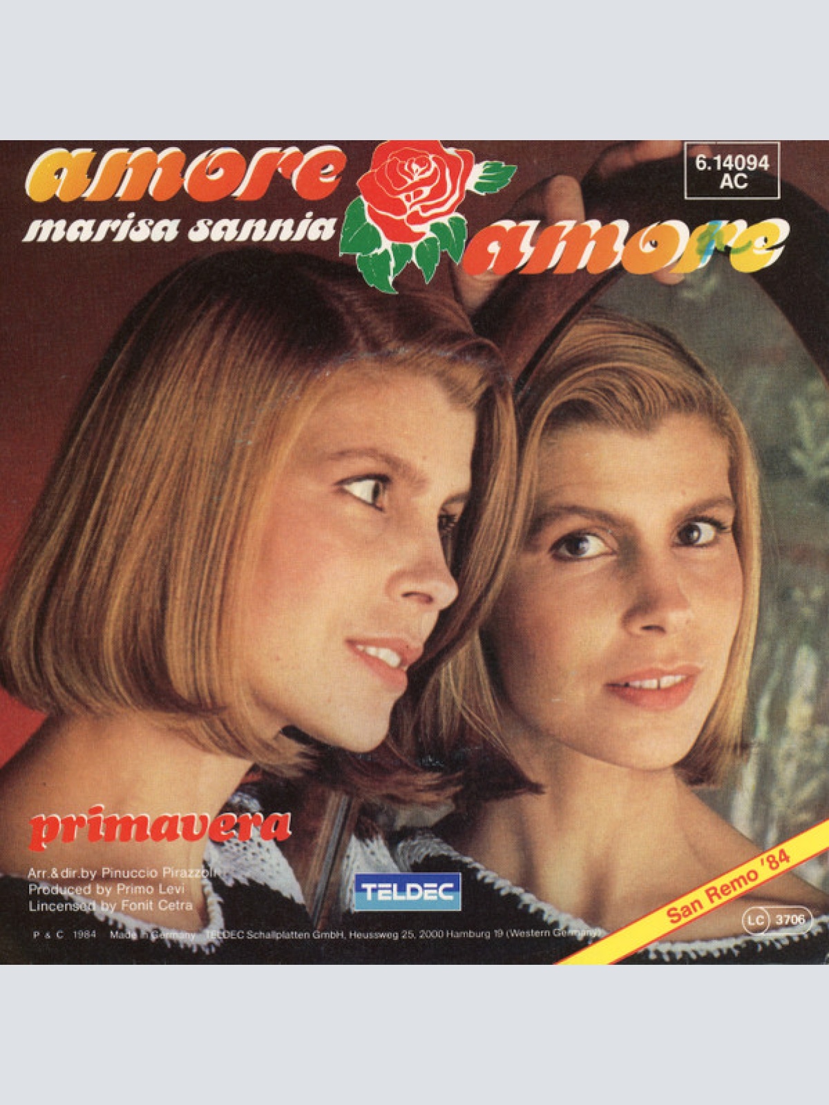 Vinyl / Marisa Sannia - Amore Amore