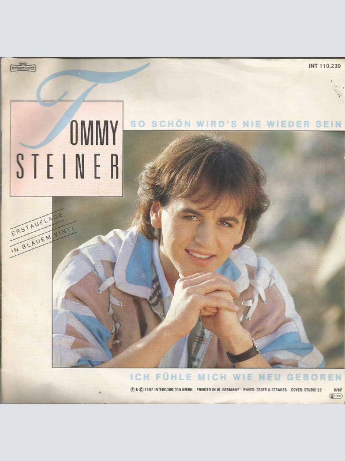 Vinyl / Tommy Steiner - So Schön Wird's Nie Wieder Sein