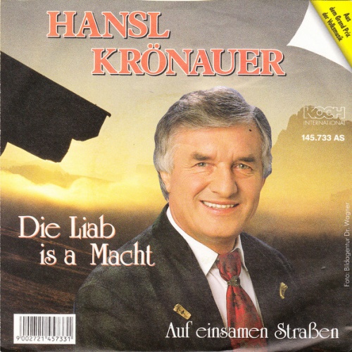 Vinyl / Hansl Krönauer - Die Liab Is A Macht