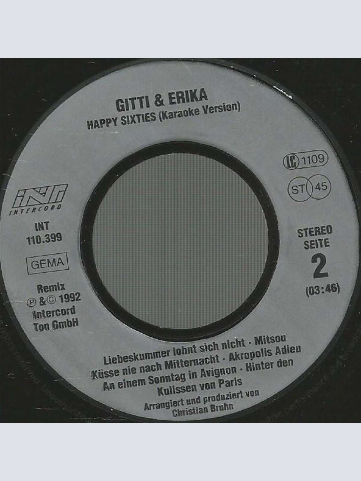 Vinyl / Gitti & Erika - Happy Sixties