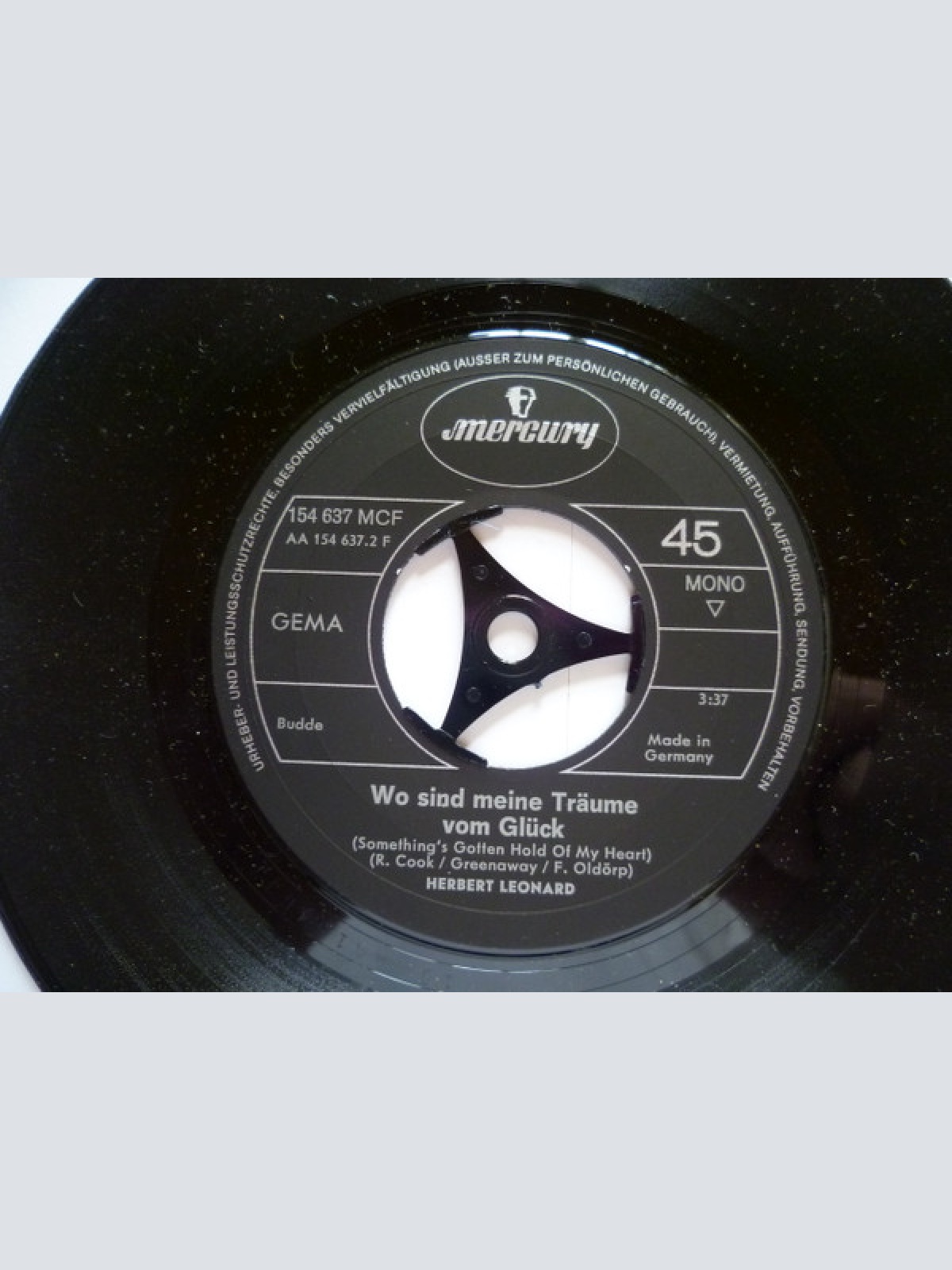 Vinyl / Herbert Leonard* - Verzeih mir / Wo sind meine Träume vom Glück