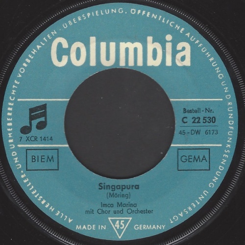 Vinyl / Imca Marina - Singapura