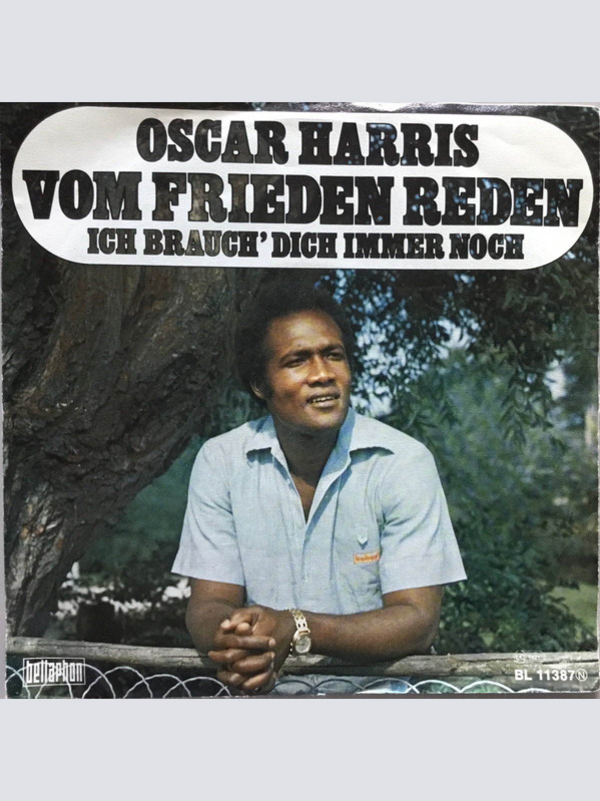 Vinyl / Oscar Harris - Vom Frieden Reden
