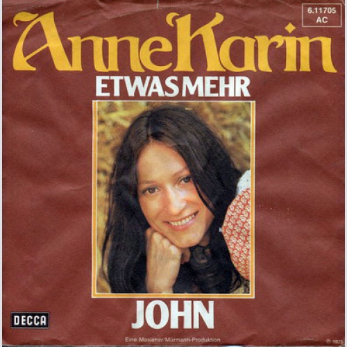 Vinyl / Anne Karin - Etwas Mehr