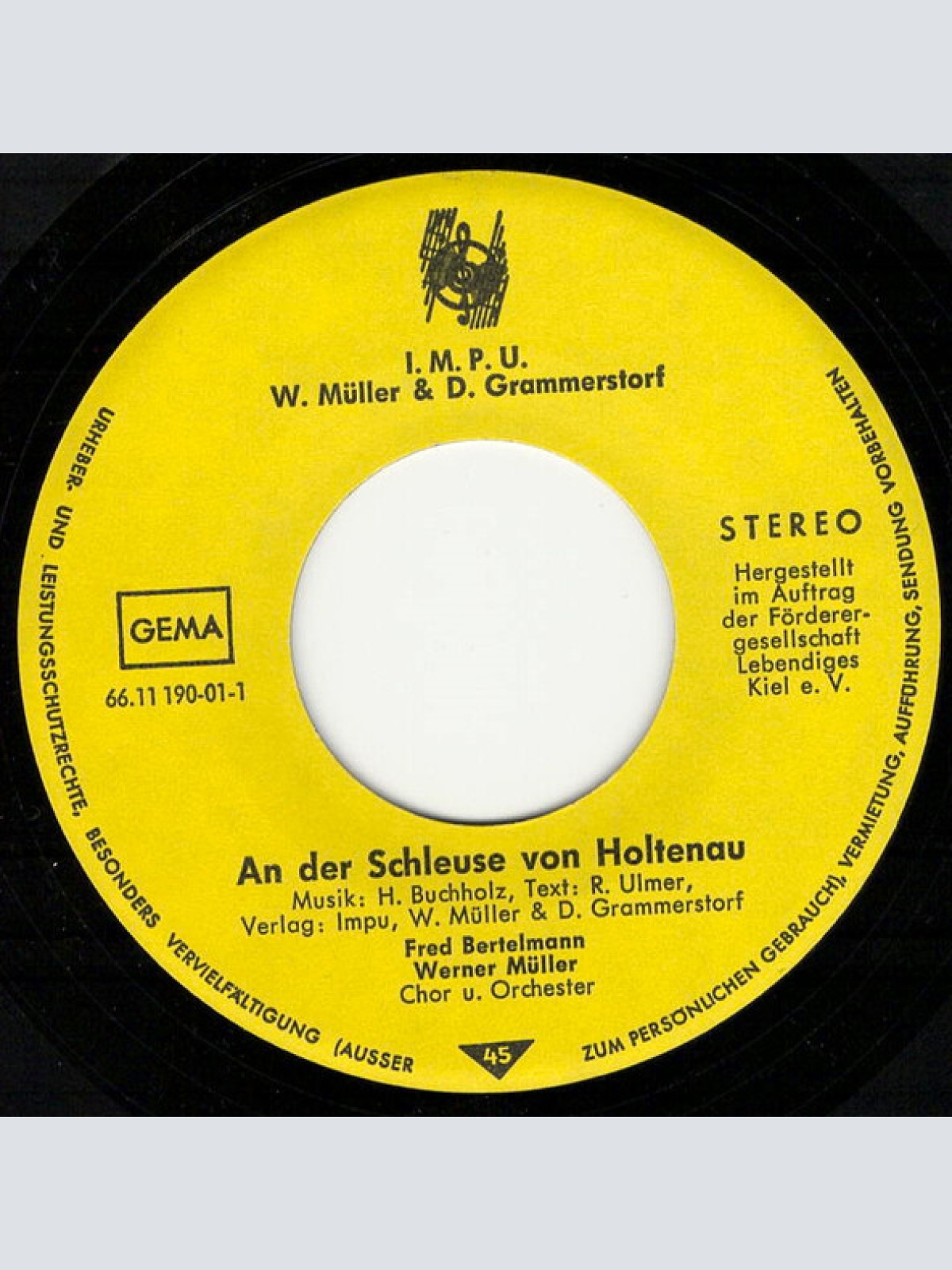 Vinyl / Fred Bertelmann, Werner Müller Und Sein Orchester - Grüsse aus Kiel
