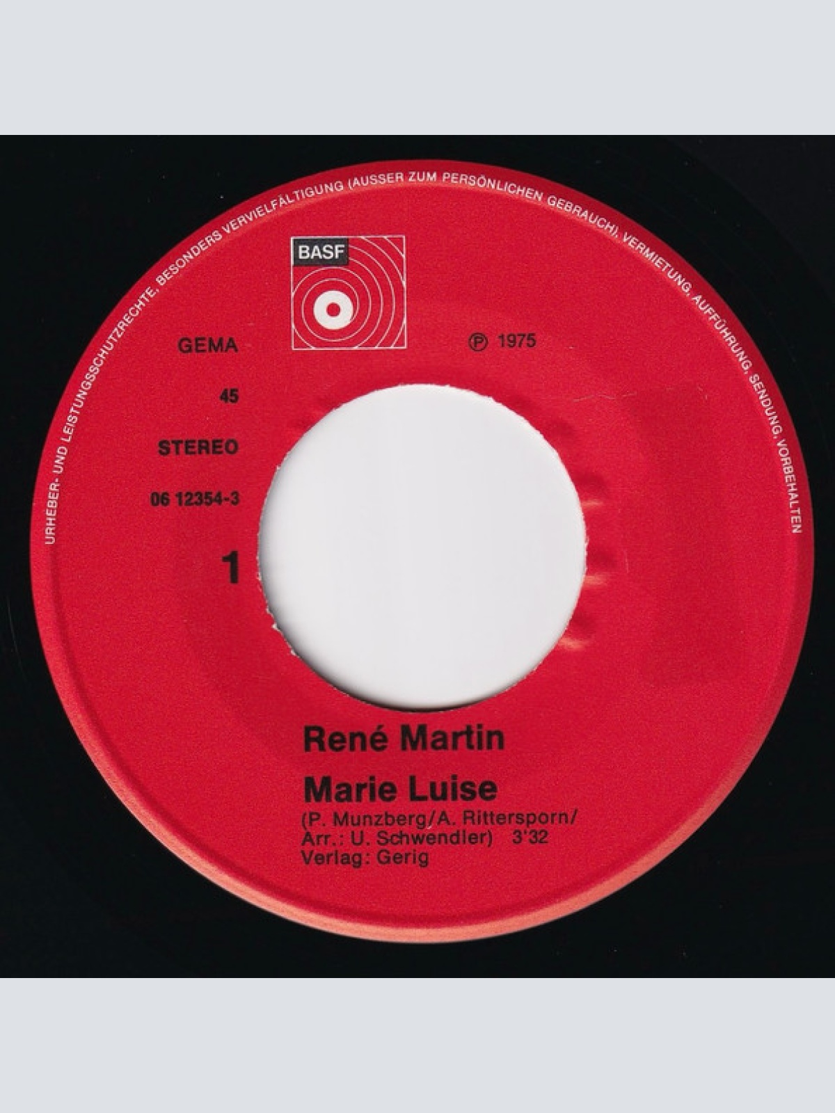Vinyl / René Martin (2) - Marie-Luise