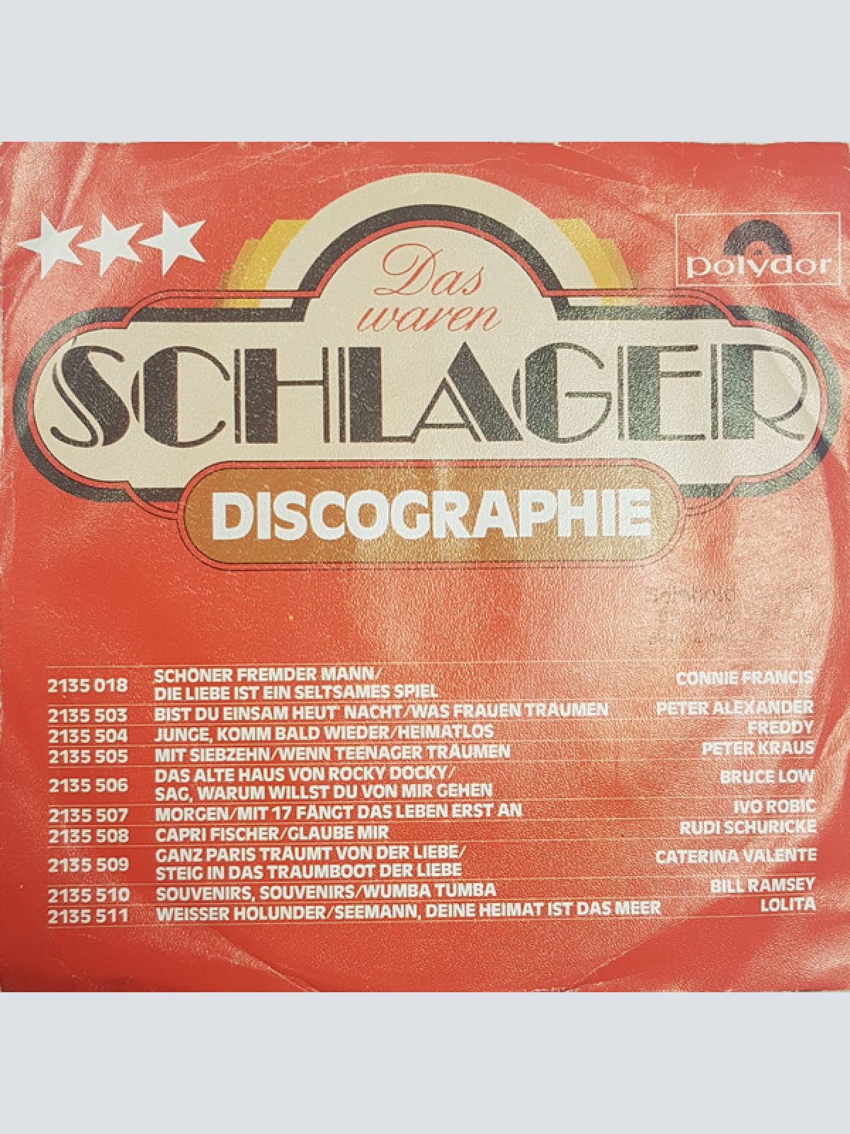 Vinyl / Bruce Low - Das Alte Haus Von Rocky Docky / Sag, Warum Willst Du Von Mir Gehen