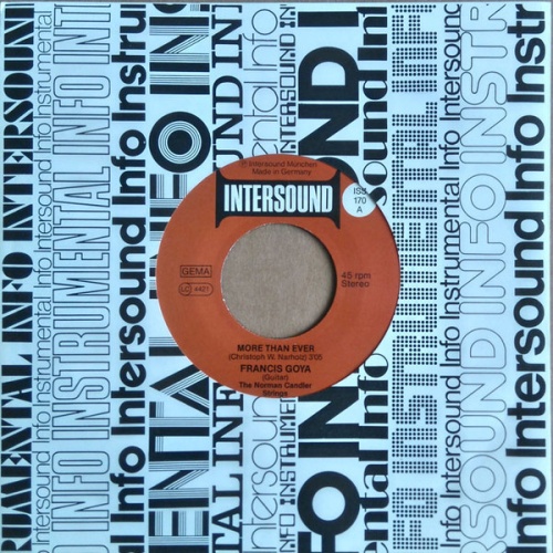 Vinyl / Francis Goya, The Norman Candler Strings - More Than Ever / Someone Else
