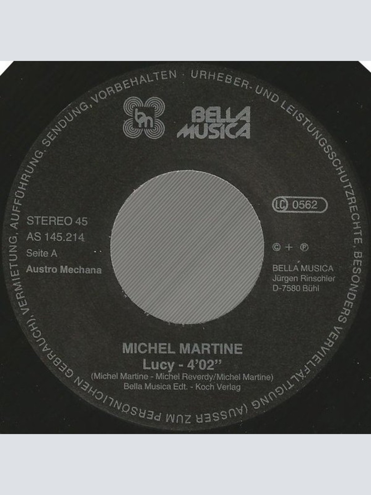 Vinyl / Michel Martine - Lucy