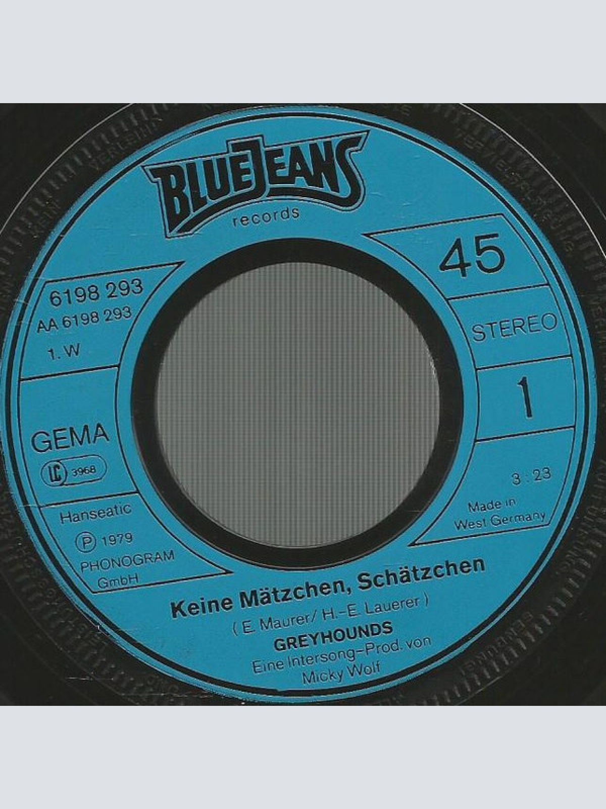 Vinyl / Greyhounds - Keine Mätzchen, Schätzchen