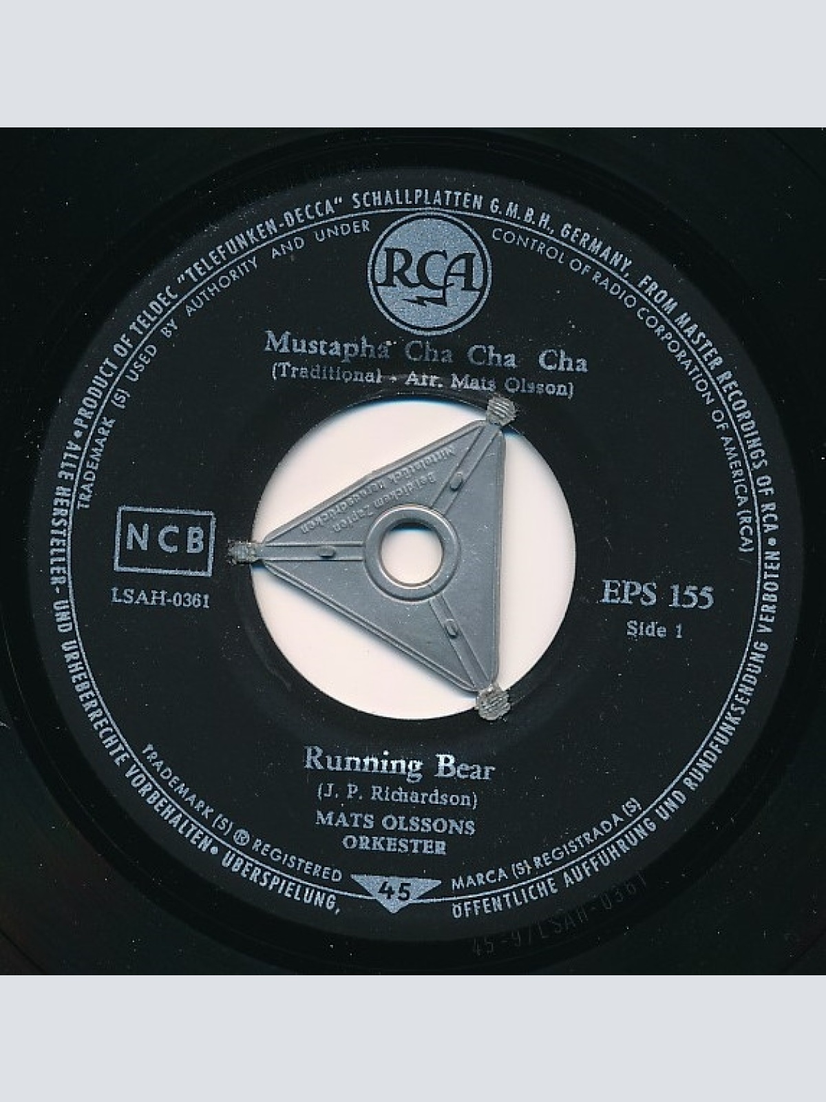 Vinyl / Mats Olssons Orkester - Mustapha Cha Cha Cha