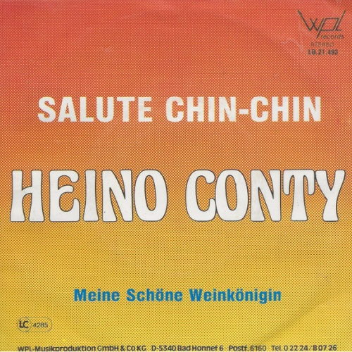Vinyl / Heino Conty - Salute Chin-chin