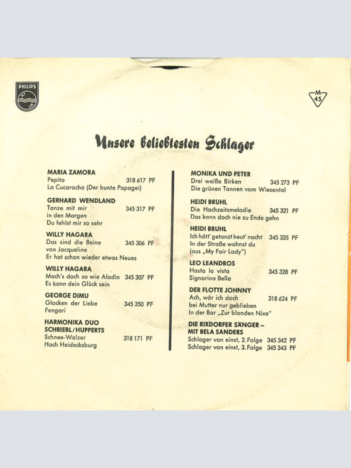 Vinyl / Trio Kolenka - Schön Ist Das Leben In Mexiko / Ich Fahr’ Mit Dir