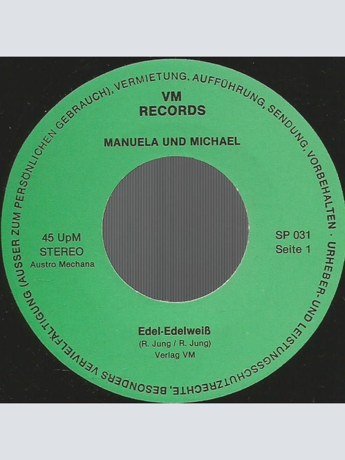 Vinyl / Manuela* & Michael (222) - Edel-Edelweiß